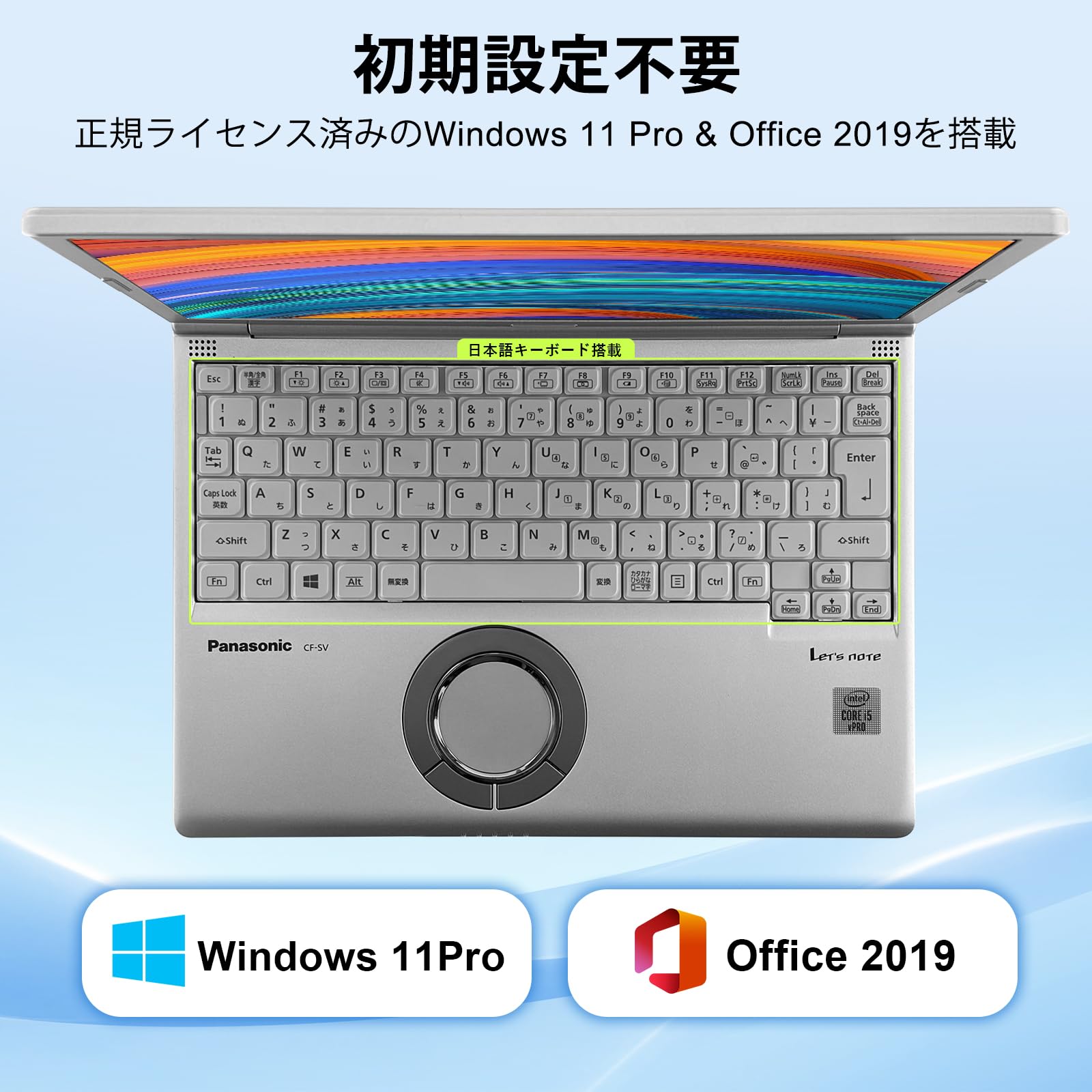Amazon.co.jp: 【整備済み品】中古 ノートパソコン Let's note CF-SV9